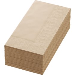Duni Middagsservett, 1/8, naturbrun, 300 st.