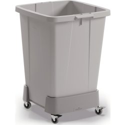 Durabin Affaldsvogn 90 L, Grå