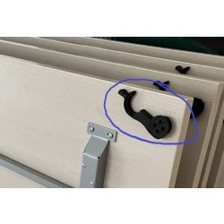 Mobil klapbord 120x80 cm ahorn melamin