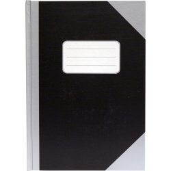 Office Kina Notes | A5 | Linjerat | Svart/Silver