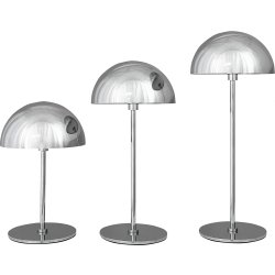 Dyberg Larsen ALONG LED Bordlamper, krom, 3 stk