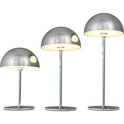 Dyberg Larsen ALONG LED Bordlamper, krom, 3 stk