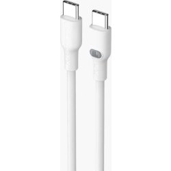 Powertrend Ladekabel USB-C til USB-C 2m, hvid