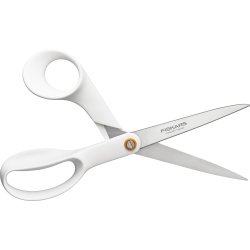 Fiskars Functional Form Universalsaks, 21 cm, hvid