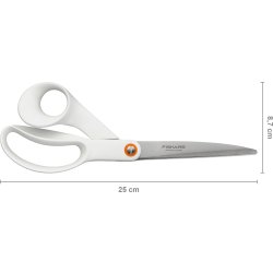 Fiskars Functional Form Universalsaks, 24 cm, hvid