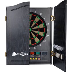 Stanlord Elektronisk dartskab inkl. 12 pile