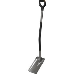 Fiskars Ergonomic Skovl, grå, 131,7 cm.