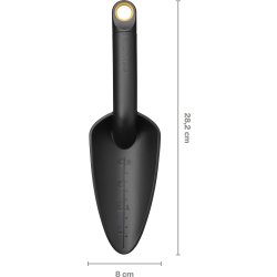 Fiskars Solid Planteske, sort
