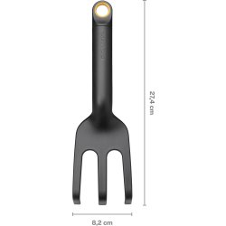 Fiskars Solid Håndkultivator, sort