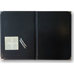 Deluxe Menuomslag | A4 | Eget tryk | Sort