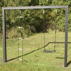 NORDIC PLAY Arthur gyngestativ m/gynge & reb, sort