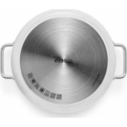 Eva Trio White Line Grydesæt, 3 dele