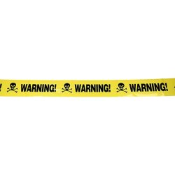 Afskærmingsbånd, warning, 600cm