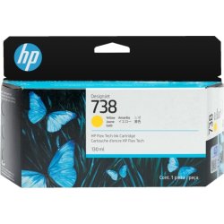 HP 738 DesignJet blækpatron, 300 ml, gul
