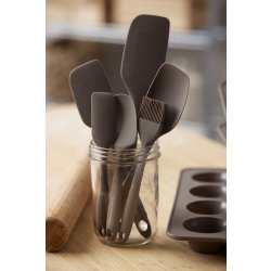 Blomsterbergs Bagepensel, silikone, 21 cm, latte