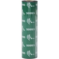 Zebra 5095 Ribbon resin, 84 mm x 74 m, sort