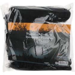 Stor Halloween edderkop, sort, 150 cm