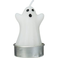Spøgelsesstearinlys, 3 stk., paraffin