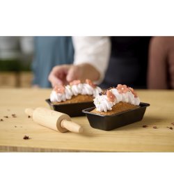 Blomsterbergs Mini-Brödform Set med kavel, 3 delar