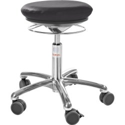 Pilates AirSeat stol, Svart, Konstläder, 43-56cm