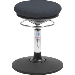 Pilates AirSeat-stol, svart, tyg, 42-55 cm, Sway
