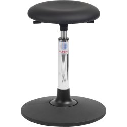 Beta Chair, Svart, konstläder, 52-71 cm, Sway