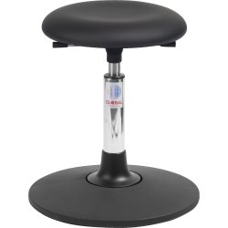 Beta Chair, Svart, konstläder, 43-56 cm, Sway