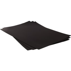 Mellemlæg | Plast | 250g | 1150x750 mm | Sort