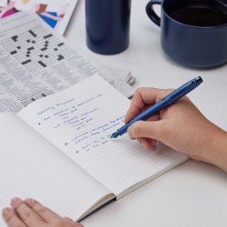 Parker IM Monochrome Blue Fyldepen | F