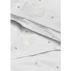 JUNA Daisy Sengetøj 140x200 cm, hvid