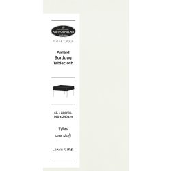 Bordsduk, Airlaid, 140x240 cm, Vit