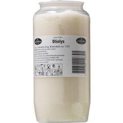 Oljeljus, 110 timmar, 6,7x14cm, vit, 1 st.