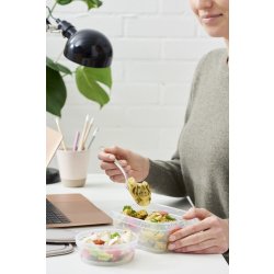 Sustain opbevaringsboks, gråbrun, 0,3L.