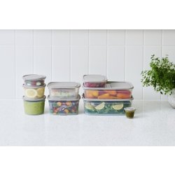 Sustain opbevaringsboks, gråbrun, 0,45L.