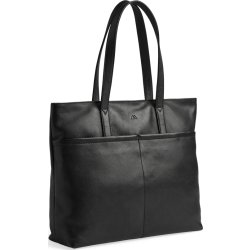 Markberg Molina Shopper, zero waste læder, sort