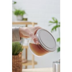 Sustain opbevaringsboks, gråbrun, 0,6L.