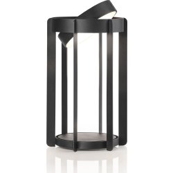 Zone Firefly LED lanterne, Ø19 x H30 cm, sort