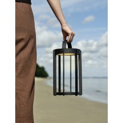 Zone Firefly LED lanterne, Ø19 x H30 cm, sort