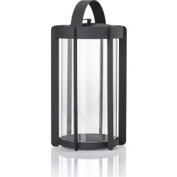 Zone Firefly Lanterne, m. glas, H35 cm, sort stål