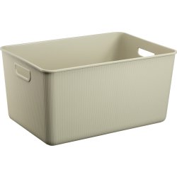 Akita opbevaringsboks, stor, beige