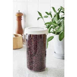 Vision opbevaringsboks, m/skruelåg, rund, 1,45 L