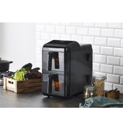 Nordic Sense Airfryer, 2 skuffer, 11,6 liter 2900w