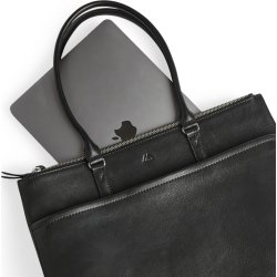 Markberg Juniper Computertaske, zero waste, sort