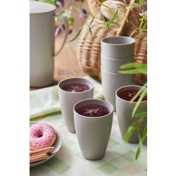 GastroMax Drikkeglas, BIO, gråbrun, 4DL