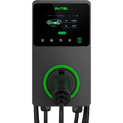 Autel MaxiCharger med kabel 22KW LCD, 4G, mörkgrå