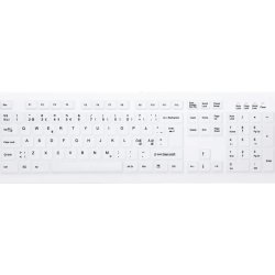 Cherry AK-C8100 medicinsk tastatur, hvid