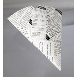 Kræmmerhus, 18,2x18,2 cm, avispapir print, 1000stk