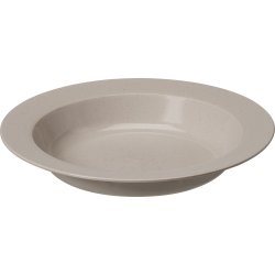GastroMax Dyb tallerken, BIO, gråbrun, Ø22 cm