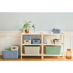 Akita opbevaringsboks, stor, beige