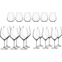 Luigi Bormioli Atelier Vinsæt, 18 dele